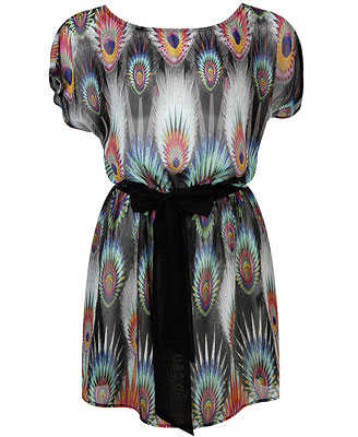 Blusa cuello redondo