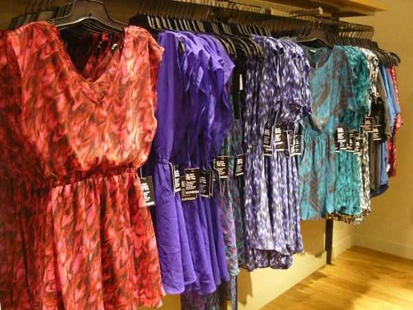 vestidos de la tienda express