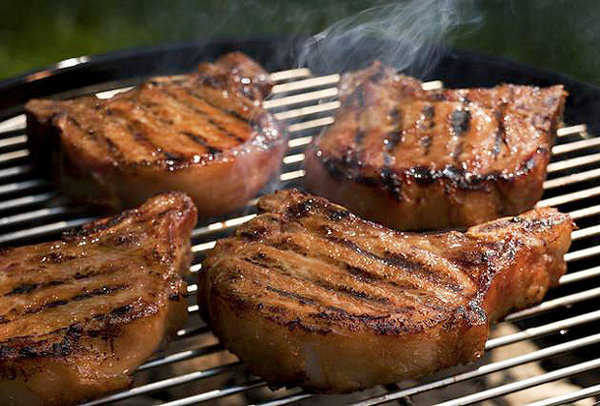Carne a la parrilla ¡Me encanta!